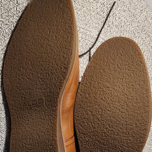 ALDO Brown Leather Chukka Boots - Men\'s Size 8 (B4) main image 5